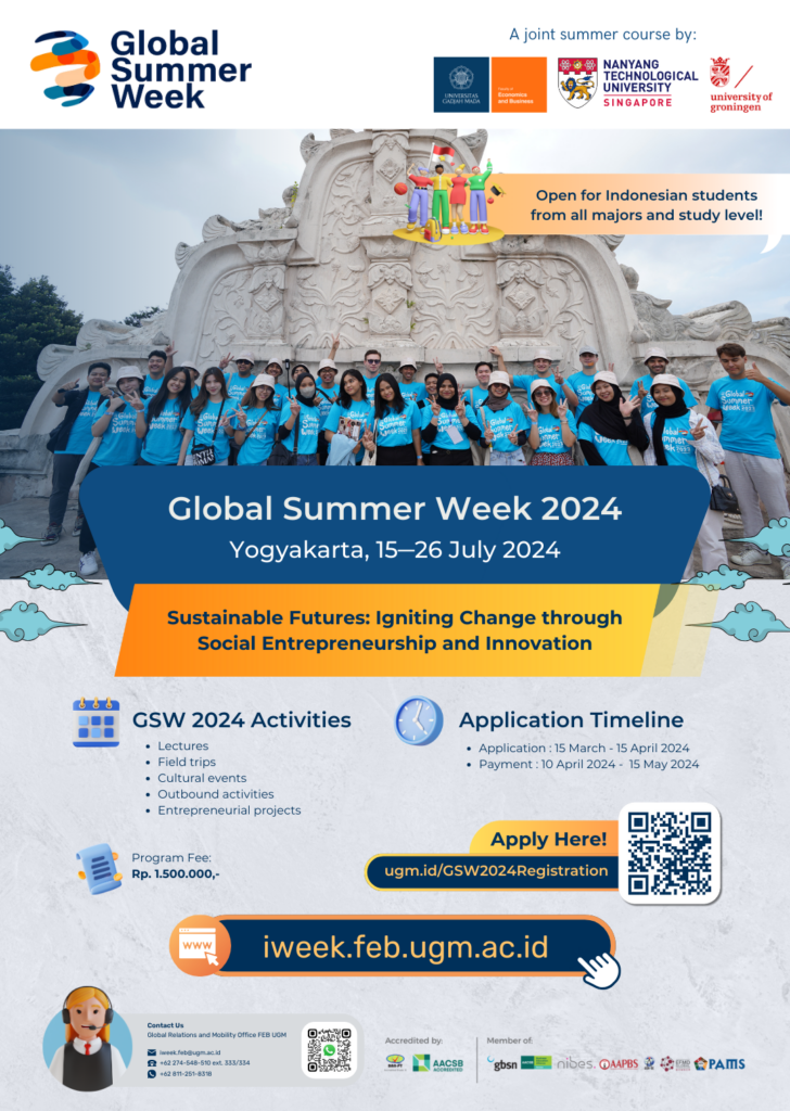 Invitation of Global Summer Week 2024