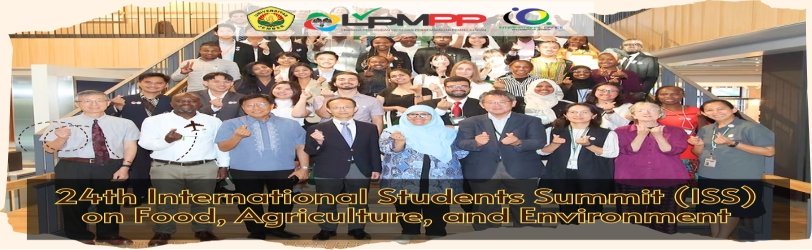 Call for Applications: 24th International Students Summit (ISS) on Food, Agriculture, and Environment