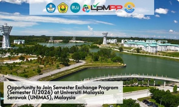 Student Exchange Mobility Programme at Universiti Malaysia Serawak (UNIMAS), Malaysia for the 2nd semester  2025/2026