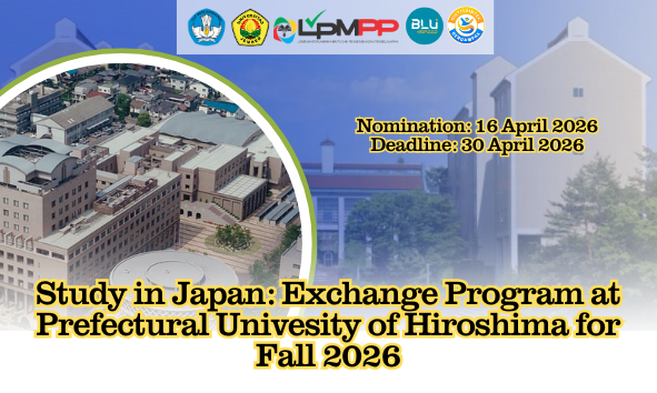 Study in Japan: Exchange Program at Prefectural University of Hiroshima for Fall 2026